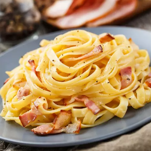 Tagliatelles Carbonara